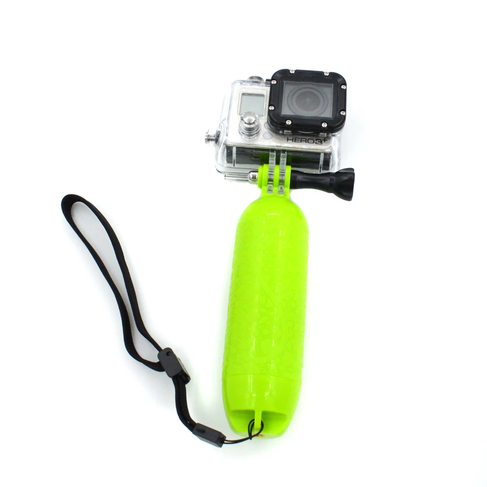 Go pro Floaty Плавающий поплавок рукоятка крепление Поплавок + винт ремешок для Gopro Hero 5