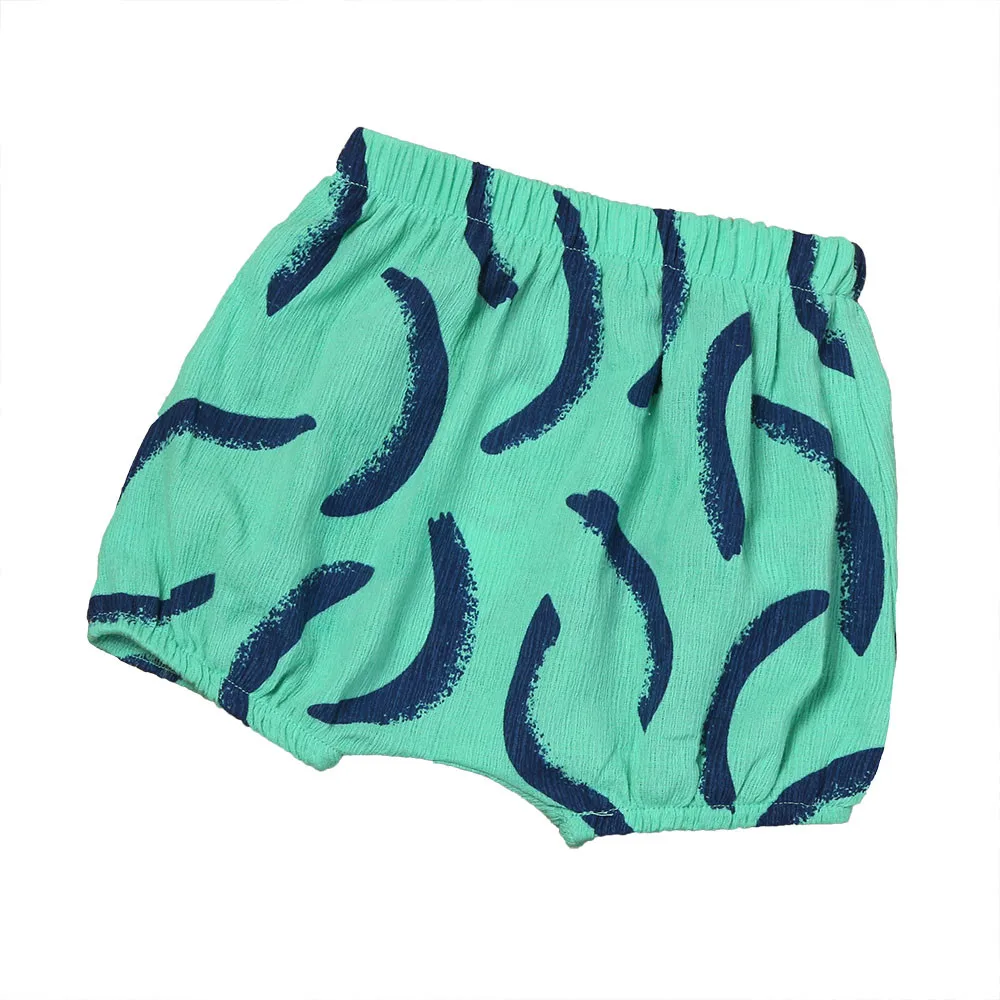 Шорты с принтом для маленьких мальчиков и девочек трусики-шаровары брюки Хлеб