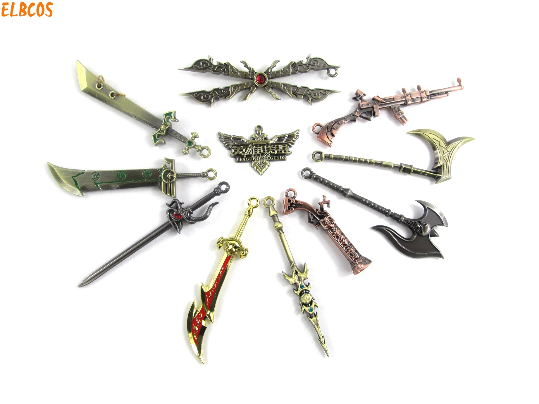 Garen Riven Ashe Draven Darius Irelia Fortune Mordekaiser Jarvan Diana Tryndamere Sword настольное украшение в штучной упаковке модель шт/комплект