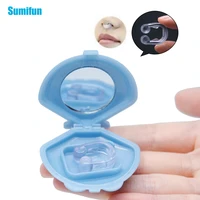 1pc high quality silicone mini snore stopper stops snoring prevention device to prevent snoring snoring sleep c1457