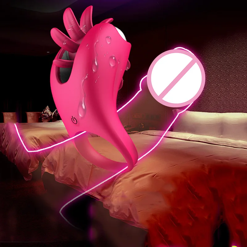 1 шт. вибратор вибрирующее кольцо секс-игрушка продукт для взрослых USB зарядка