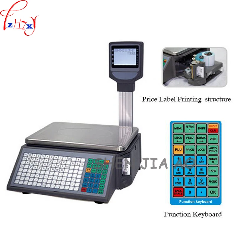 1 шт. электронные весы для супермаркета 110 В|scale|scales electronicscale print |