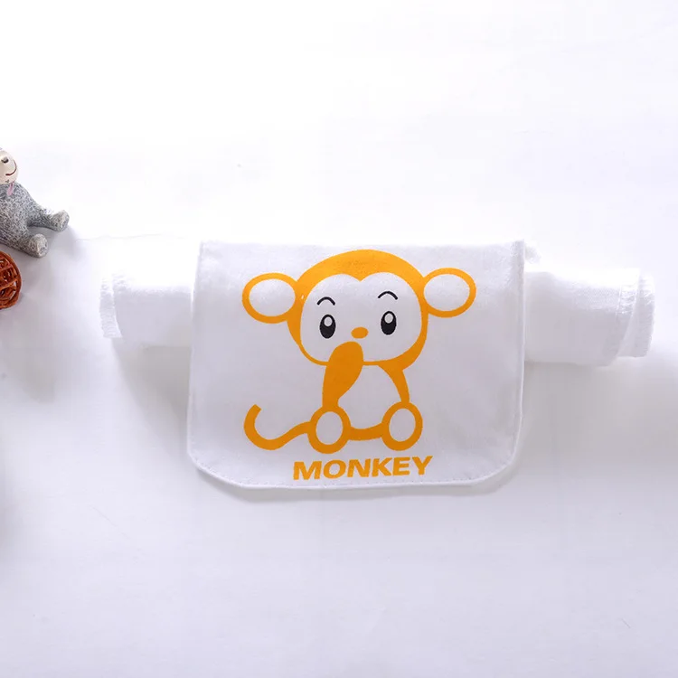 Baby Girl/Boy Sweat Absorption Square Cartoon Towel Children's Outdoor Play Wipe Pads Kids Underwear Hand Wholesaler | Мать и ребенок