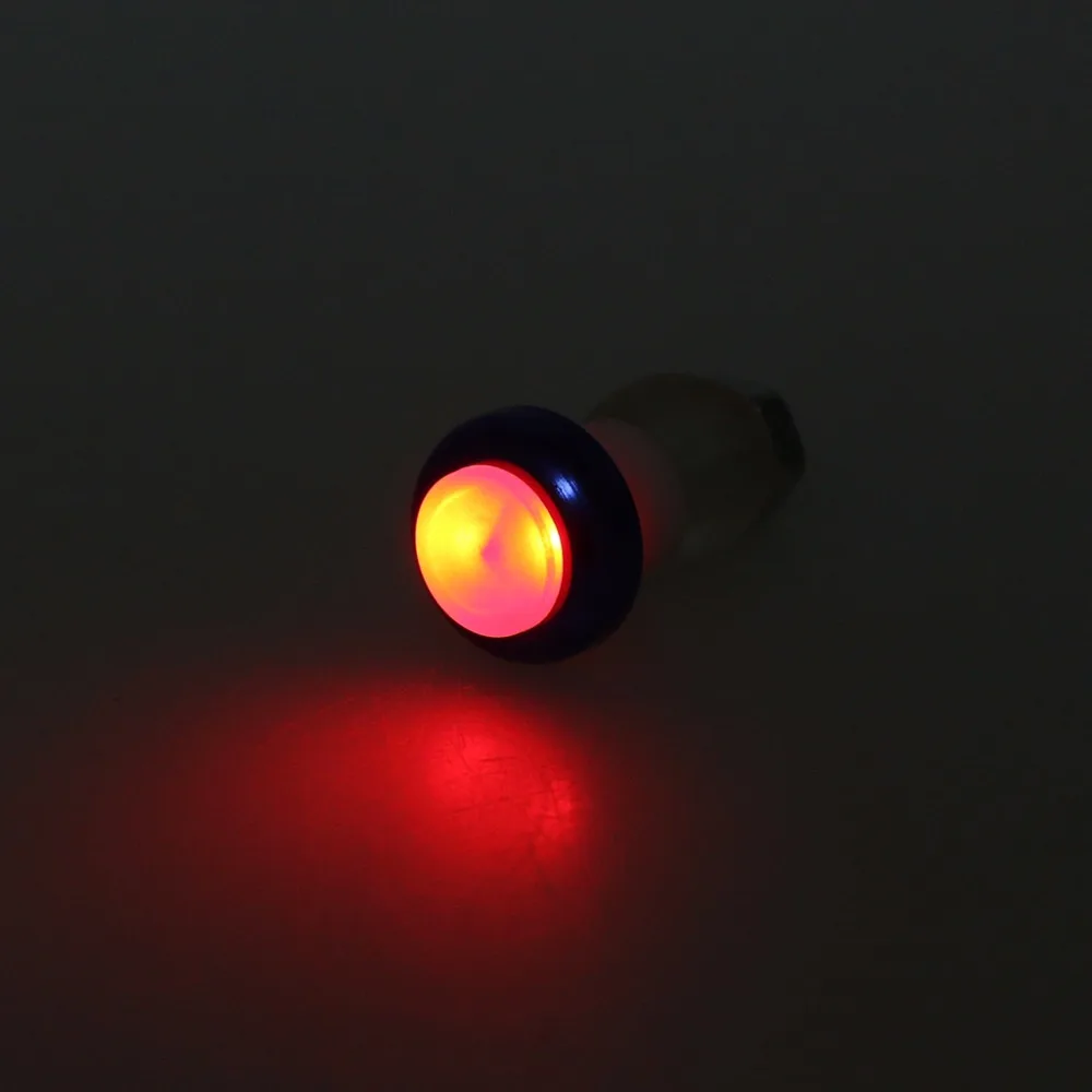 

1Pair Safety Cycling Bike Turn Signal Handle Bar End Plug LED Red Light Lamp Hot Sale