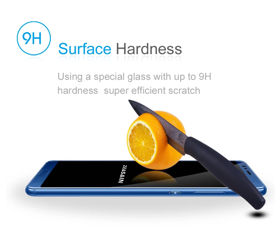 Оригинальное закаленное стекло ZEASAIN 9H с полным покрытием для Huawei Honor View 10 V10 V
