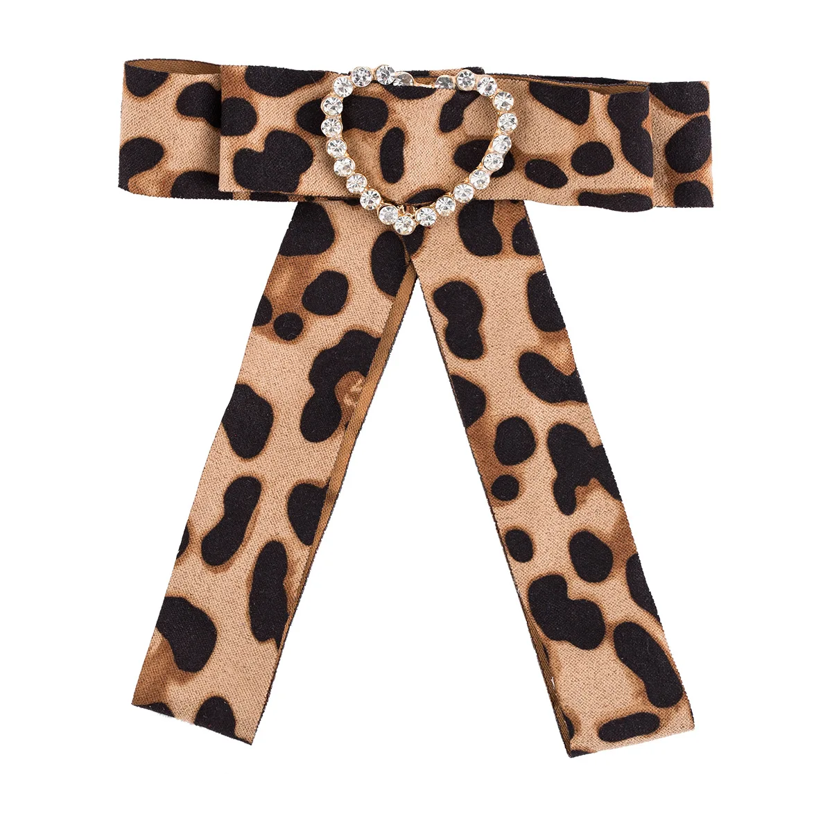 

Женская брошь в форме сердца, длинная пикантная Европейская брошь в форме галстука-бабочки, украшение для шеи