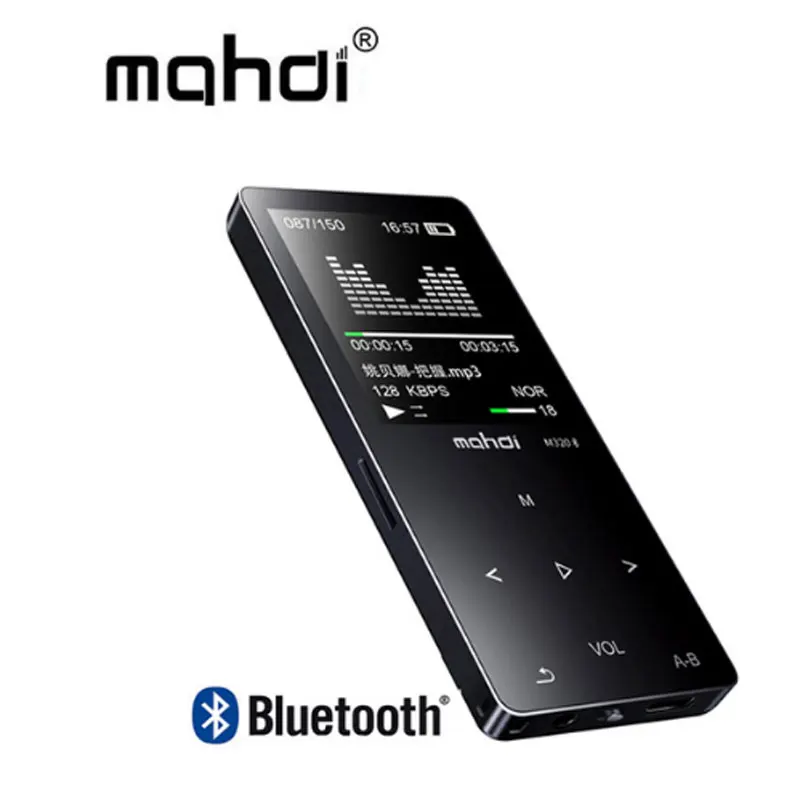 Махди M320 металлическая Спортивная мини-камера для MP3 плеер bluetooth Портативный