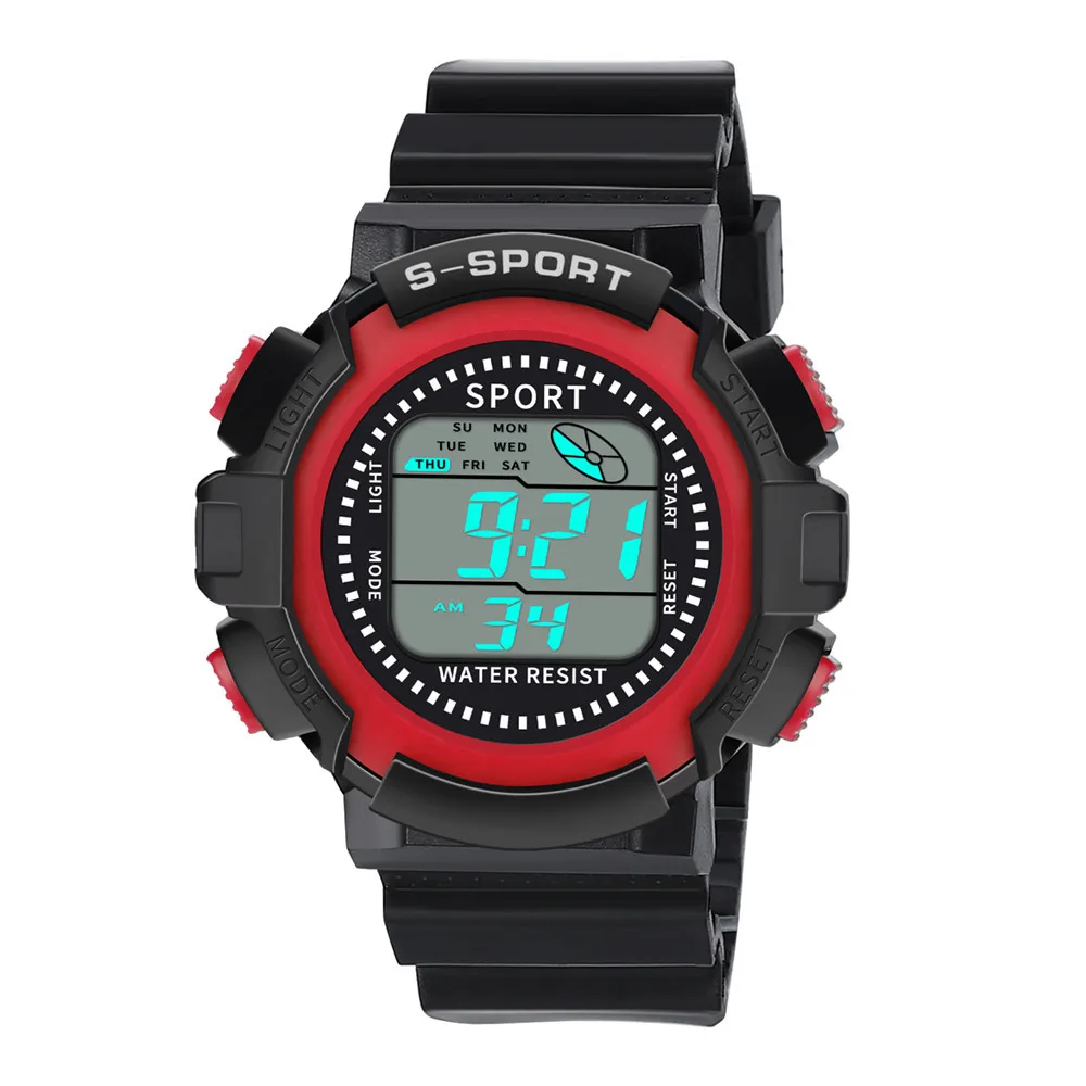 Часы наручные Мужские Аналоговые Цифровые роскошные спортивные светодиодные