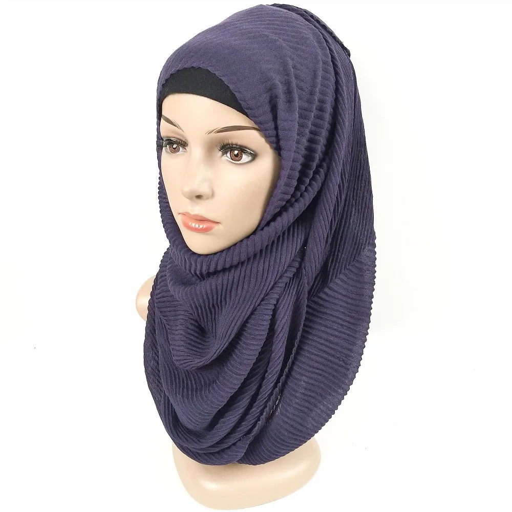 S4 50 шт высокого качества crinkle вискоза хиджаб шарф платок крошка женский шарф/платок-шарф повязка на голову 180*80 см можно выбрать цвета