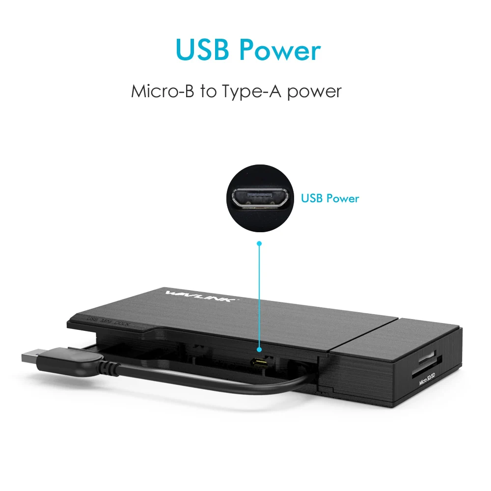 Full HD 2K комбинированная мини Док станция USB 3 0 концентратор устройство для чтения SD