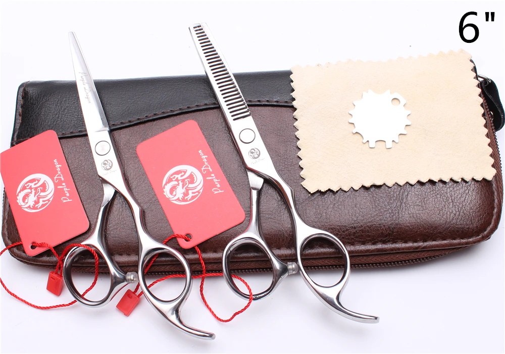 Профессиональные Парикмахерские ножницы из стали JP 6 дюймов 17 5 см|barber scissors|thinning