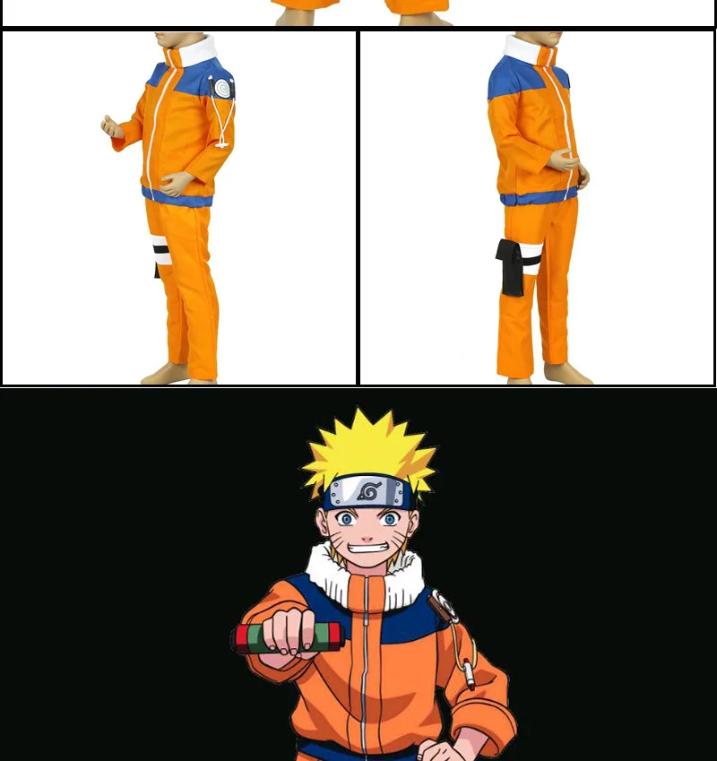 Детский карнавальный костюм Uzumaki Naruto; костюмы Uzumaki Naruto для мальчиков; куртка и штаны; пальто в стиле аниме; толстовка; повязка на голову; костюм для костюмированной вечеринки