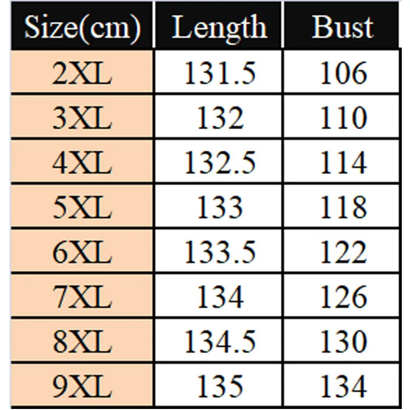 Женское летнее платье размера плюс обхват груди 134 см 4XL 5XL 6XL 7XL 8XL 9XL о-nrck