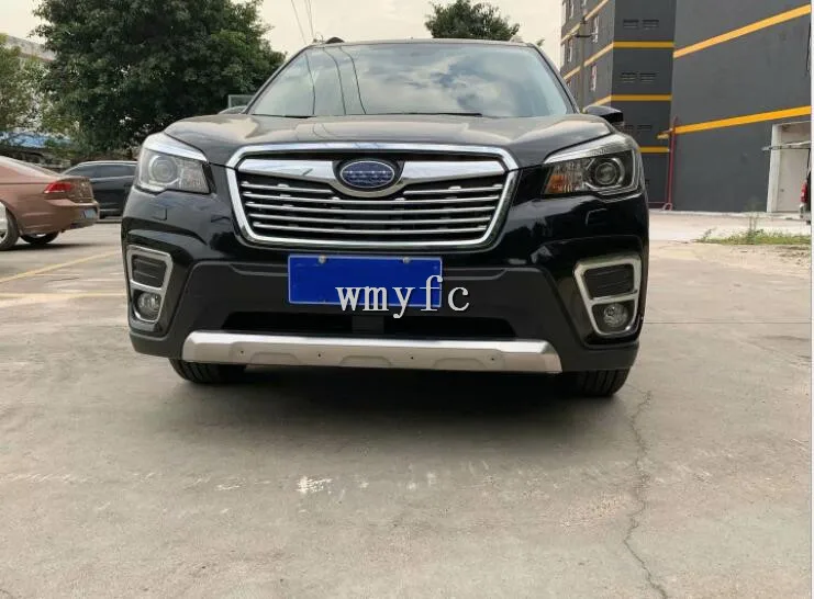 Для Subaru Forester SK из нержавеющей стали передний и задний бампер Противоскользящий протектор Защитная панель отделка автомобильный стиль