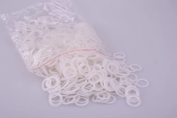 200 шт. * белое пластиковое кольцо 20 мм кольца для занавесок женская сумка одежда