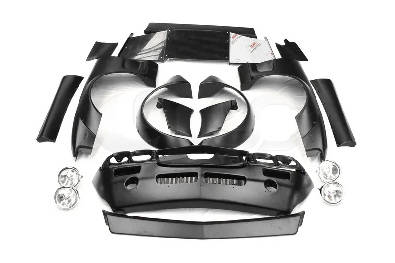 Стекловолоконный FRP кузов подходит для 92-97 RX7 FD3S PD BOSS конверсионный Комплект кузова капот переднего бампера крыло фара крыло диффузор