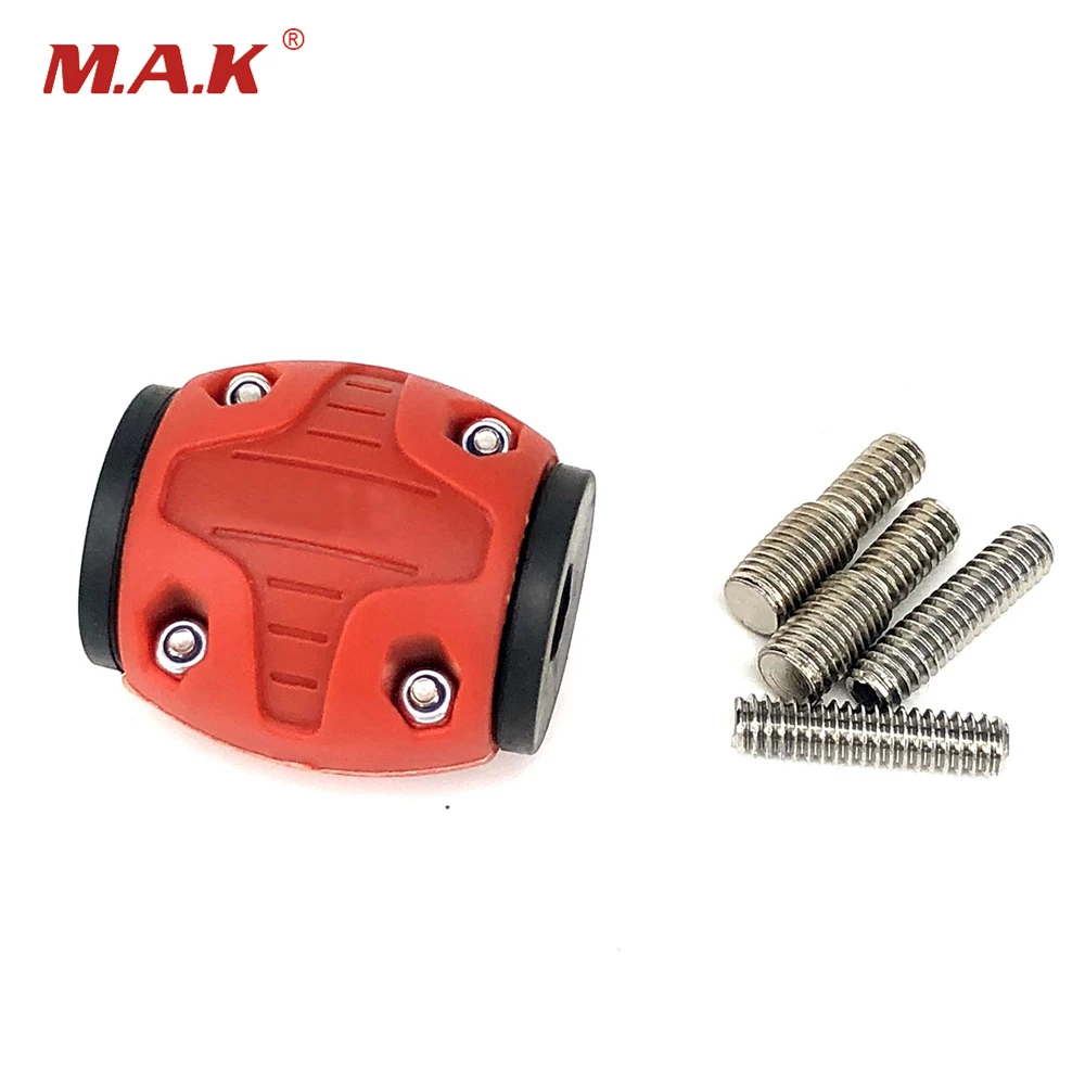 

4 Color Compound and Recurve Bow Stabilizer Absorb Shock Energy for Bow Archery Hunting Shooting Rubber Shock Absorber Ball