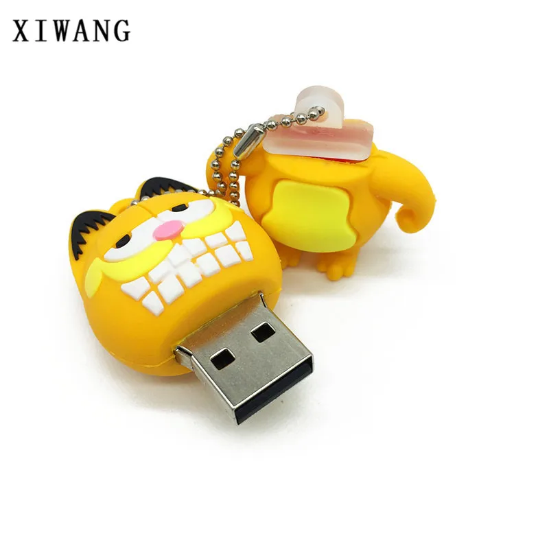 usb 3,0 мультфильм Гарфилд USB флэш-накопитель 128 ГБ 4 ГБ 8 ГБ Флешка 16 Гб Флешка 32 Гб 64 Гб мини USB карта памяти