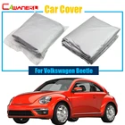 Автомобильный чехол Cawanerl, чехол с защитой от дождя, снега и солнца, защита от УФ-лучей, солнцезащитный козырек для Volkswagen Beetle