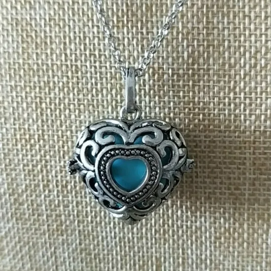 heart design 2019 New Fashion Angel Baby Hollow Bell Ball Necklaces For Harmony Pregnant Women Cage dropshipping SYYF0139 | Украшения и