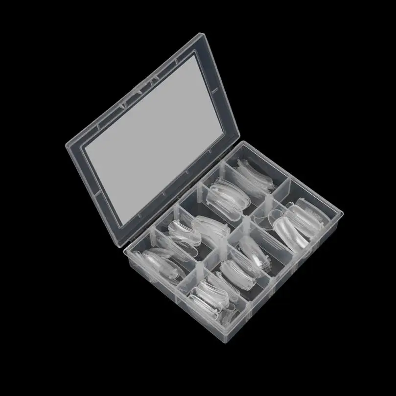 Прозрачные накладные ногти акриловая модель ногтей УФ гель для салонные