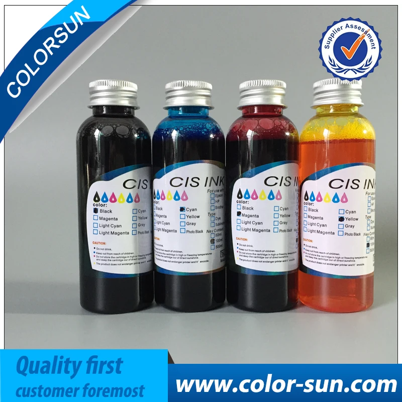Безопасные 4*100 мл универсальные съедобные чернила пищевые для чехла принтера