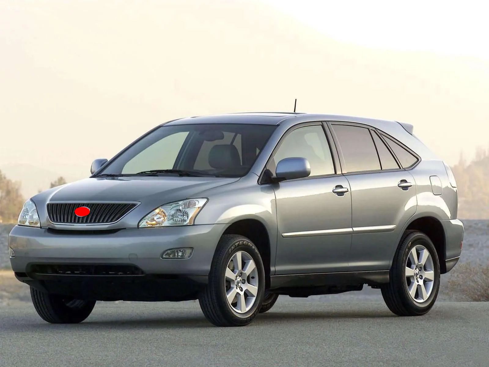 Для Lexus Rx300 03-08 крышка фары корпус противотуманных фар Прозрачная крышка абажур фары оболочка замена оригинального абажура
