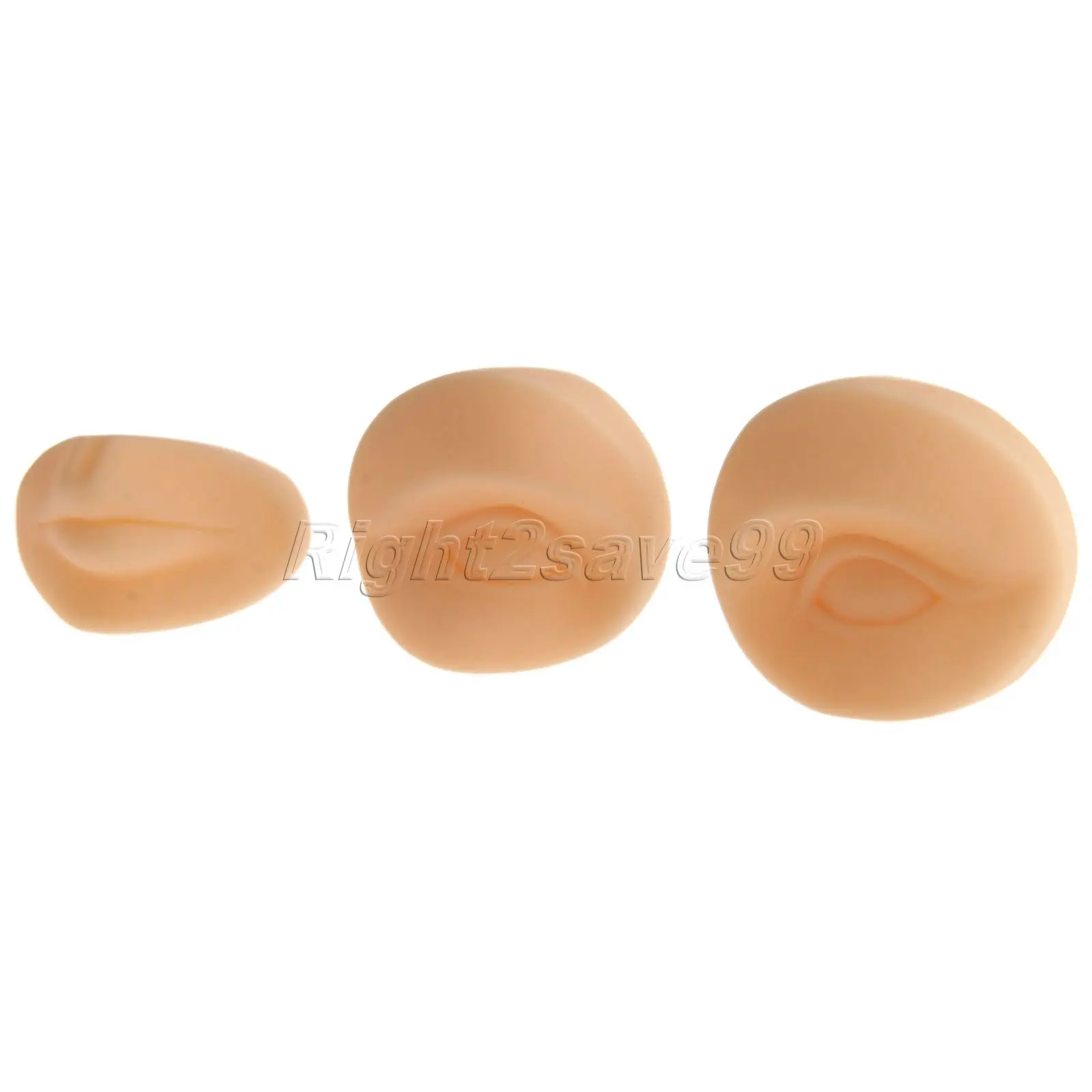 3D 2 глаза + 1 губная Татуировка практика инструменты для макияжа Перманентная