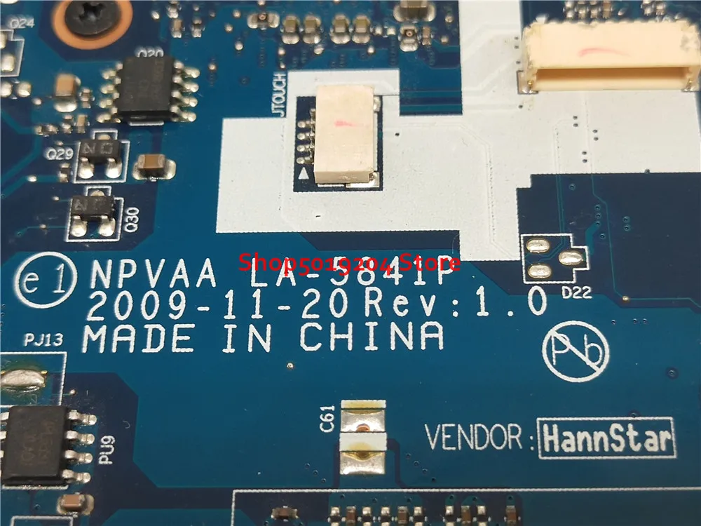 Материнская плата K000091060 LA 5841P для ноутбука Toshiba Mini NB300 NB305|Материнские платы