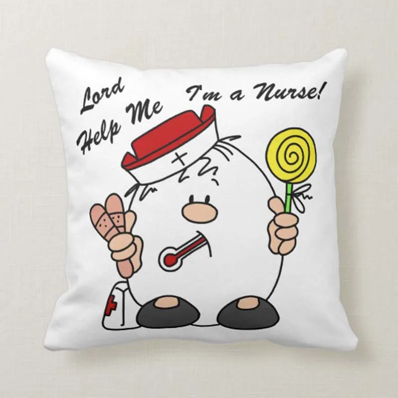 Lord Help Me I'm a Nurse Throw Pillow модный Домашний набор подушек праздничный