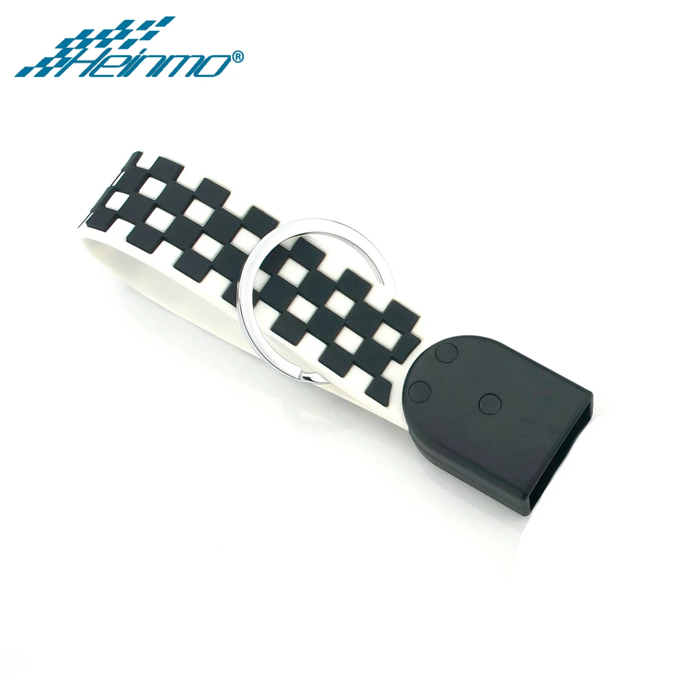 Checker Rope Для MINI Cooper F56 F57 F55 аксессуары для ключей автомобиля чехол протектор для MINI Countryman F60 Clubman F54 чехол для ключей стильный держатель - Название цвета: Checker Rope