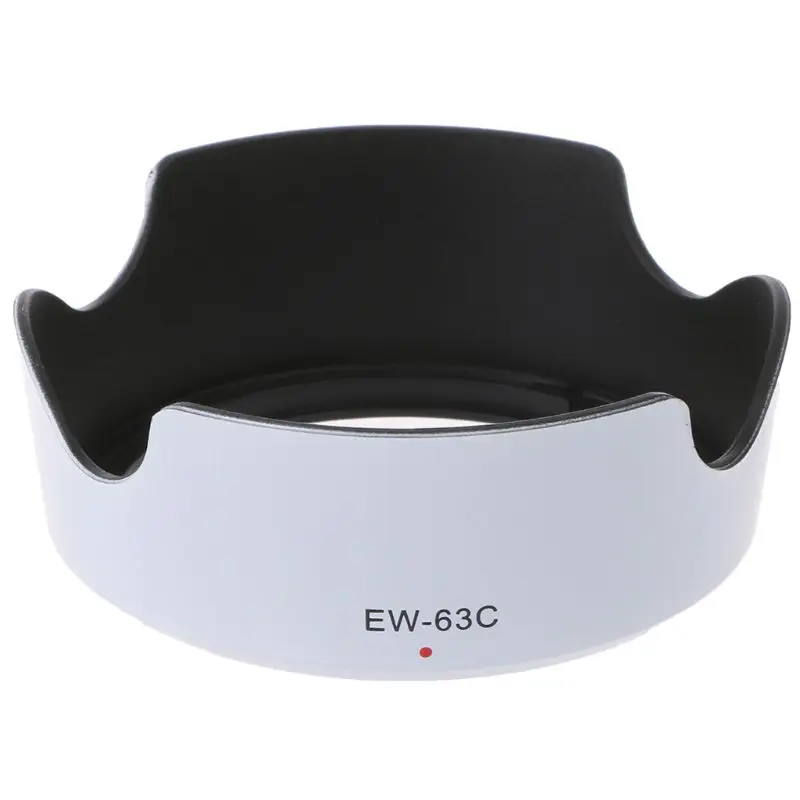 Белый EW-63C ew63c бленда объектива камеры аксессуары 58 мм для Canon 700D 760D EF-S 18-55 мм f/3,5-5,6 IS STM хорошее качество Foleto