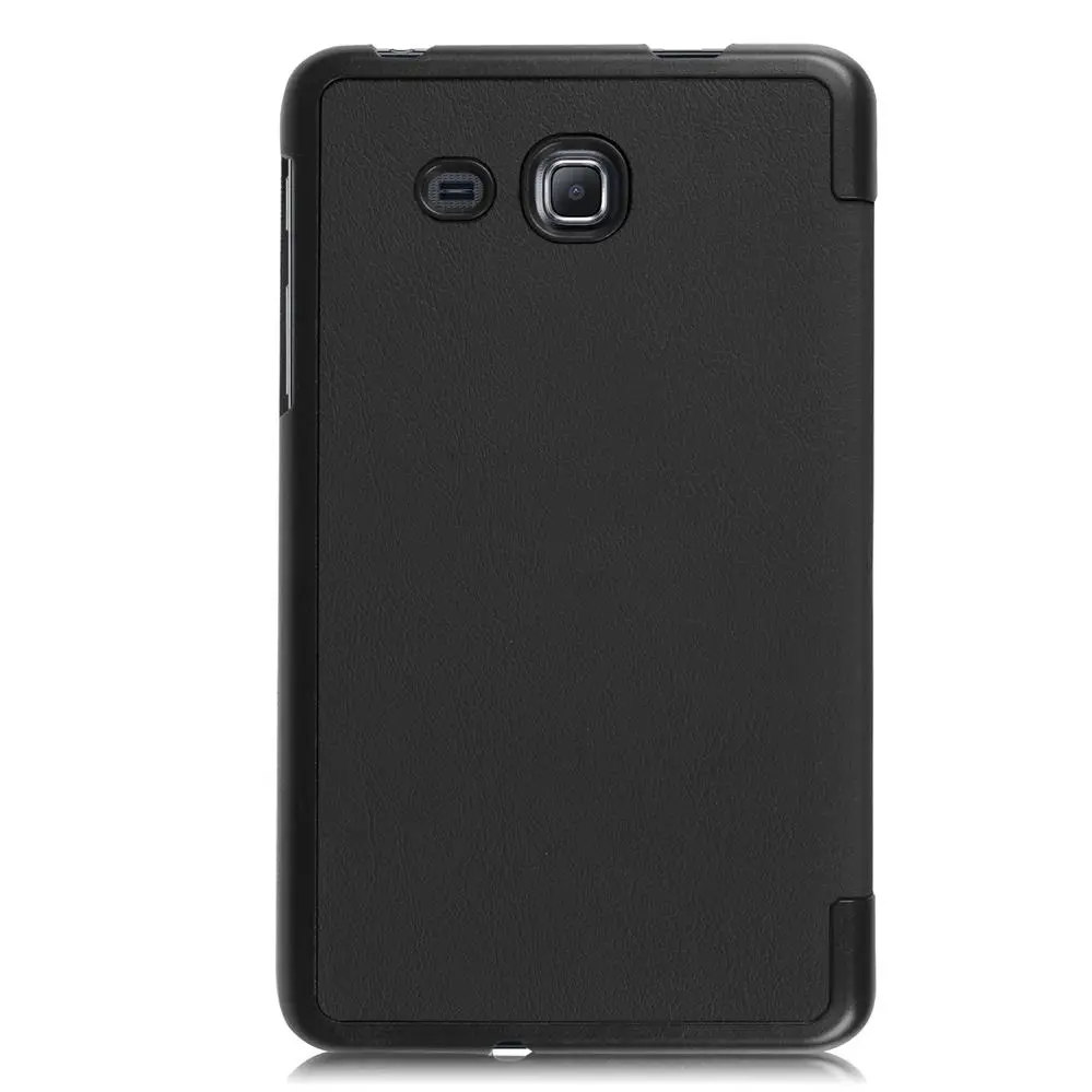 Кожаный чехол-подставка для Samsung GALAXY Tab A 7 0 T280 T285 однотонный чехол планшета