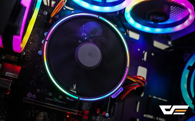 Darkflash Aigo кулер для процессора светодиодный вентилятор 125 мм AMD Intel бесшумный 3Pin PC воздушный кулер для охлаждения процессора LGA/115X/775/AM3/AM4 радиатор