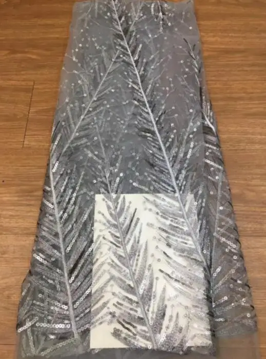 Высококачественная вышитая кружевная ткань Anan-12146 уникальная французская для