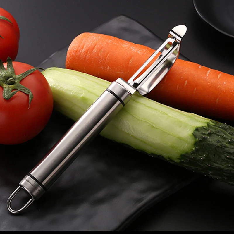 Нержавеющая сталь овощи Картофелечистка для кухни металлический овощечистка