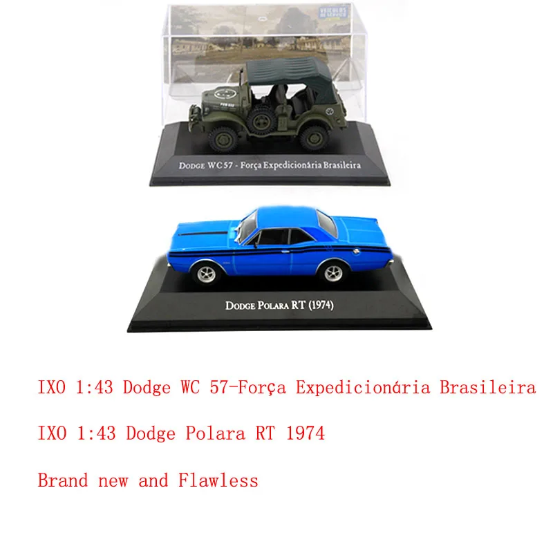 IXO Dodge Polara RT 1974/WC 57-forca/1500 1971 литье под давлением модели игрушки автомобиль 1:43 весы