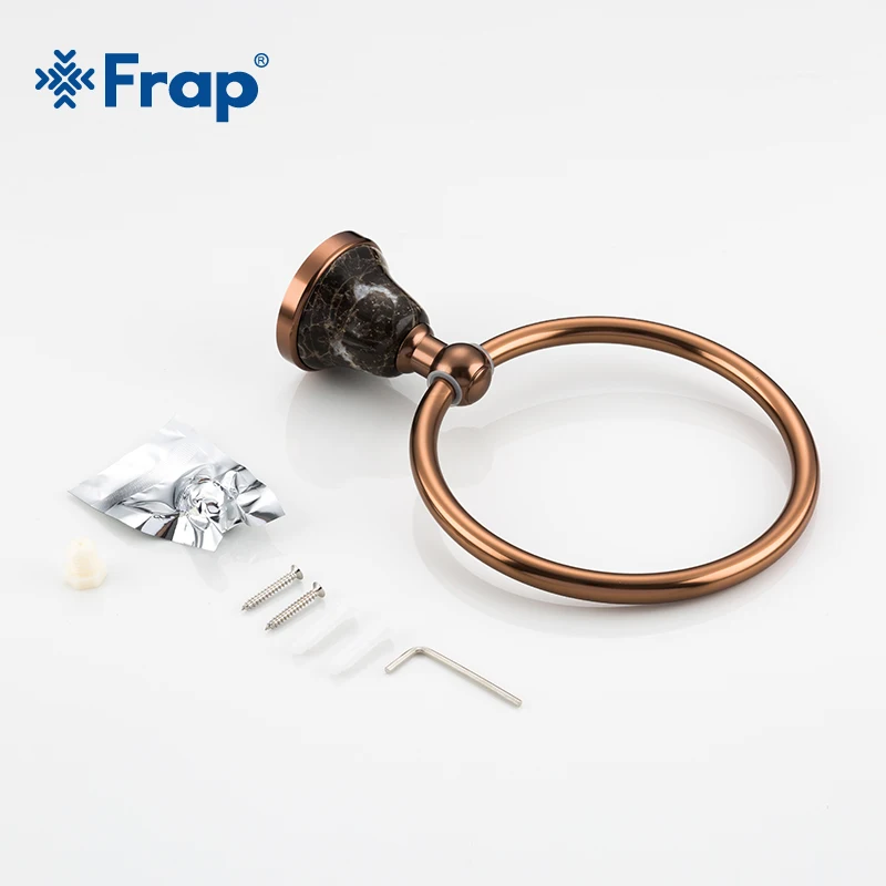 Новое поступление Frap настенный античный керамический держатель для полотенец в