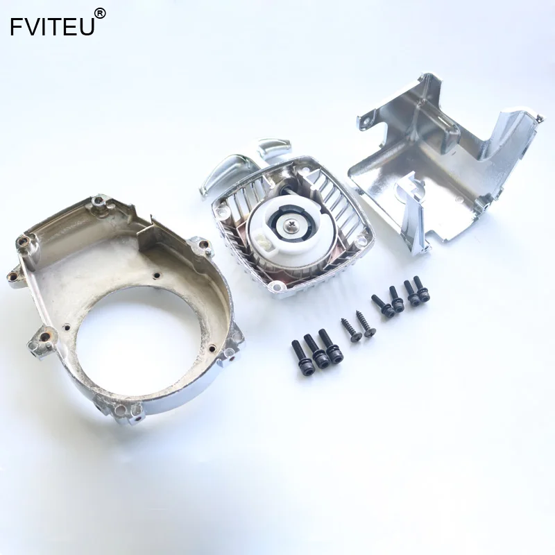 FVITEU пластиковый хромированный комплект крышки двигателя (с пусковым устройством
