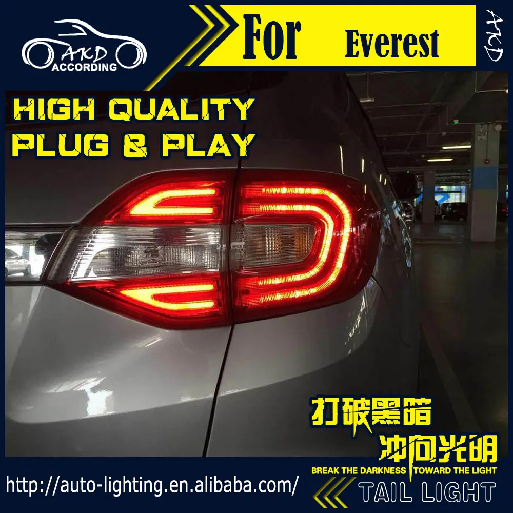 АКД стайлинга автомобилей хвост лампа для Ford Everest светильник s 2017-2018 Endeavor
