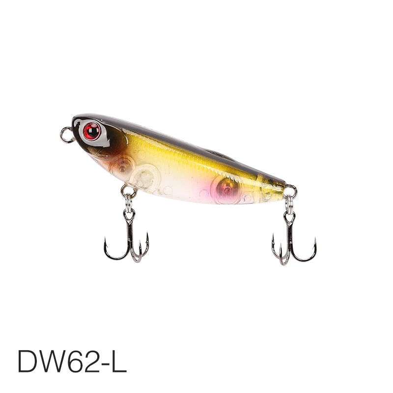 DW62-L TSURINOYA для рыбалки приманки DW62, мини платья-карандаш на завязках с искусственная жесткая приманка для наживки Топ плавательный круг из Mninnow Crankbait 50 мм 5g 12 Цветов воблер(Wobbler - Цвет: DW62-L