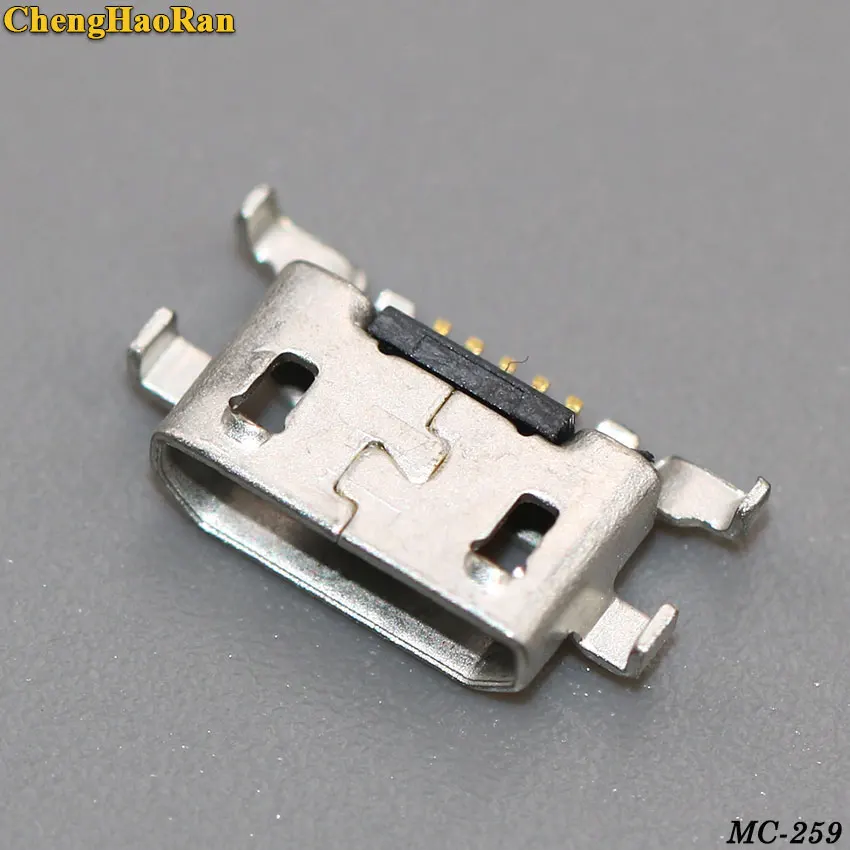 ChengHaoRan 100 шт. Micro USB Dc разъем зарядный порт для Nokia lumia 625 1320 Sony Xperia C C2304 C2305 S39c S39h |