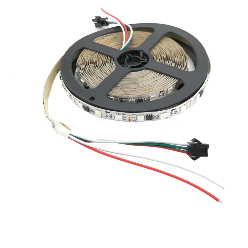 WS2811 IC RGB Светодиодная лента SMD5050 Fita de 5 м гибкая лампа мечты цвета для