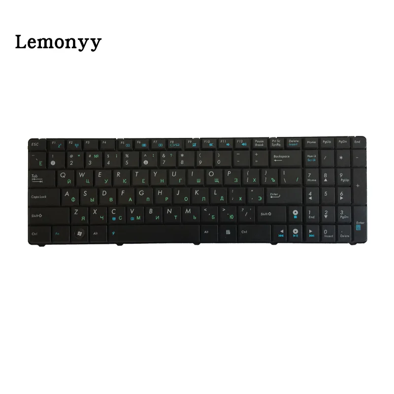 Русская клавиатура для ноутбука ASUS K50I K50C K50AB K50AD K50AF K50IN P50 P50IJ ру черный