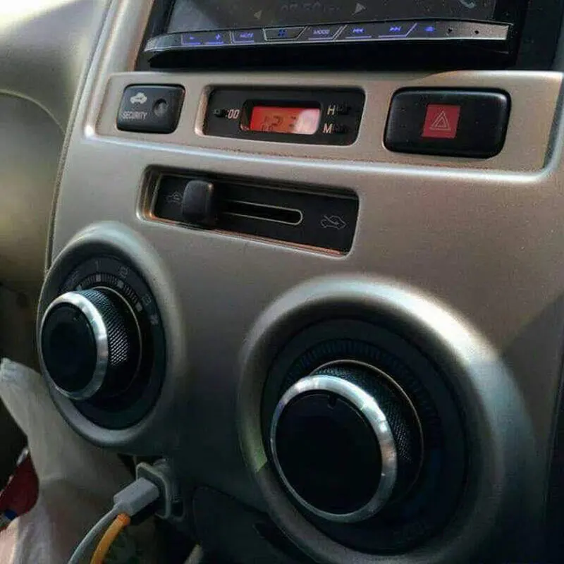 Ручка кондиционера из алюминиевого сплава для Toyota Avanza 2007 2011 Rush RM75 аксессуары 2