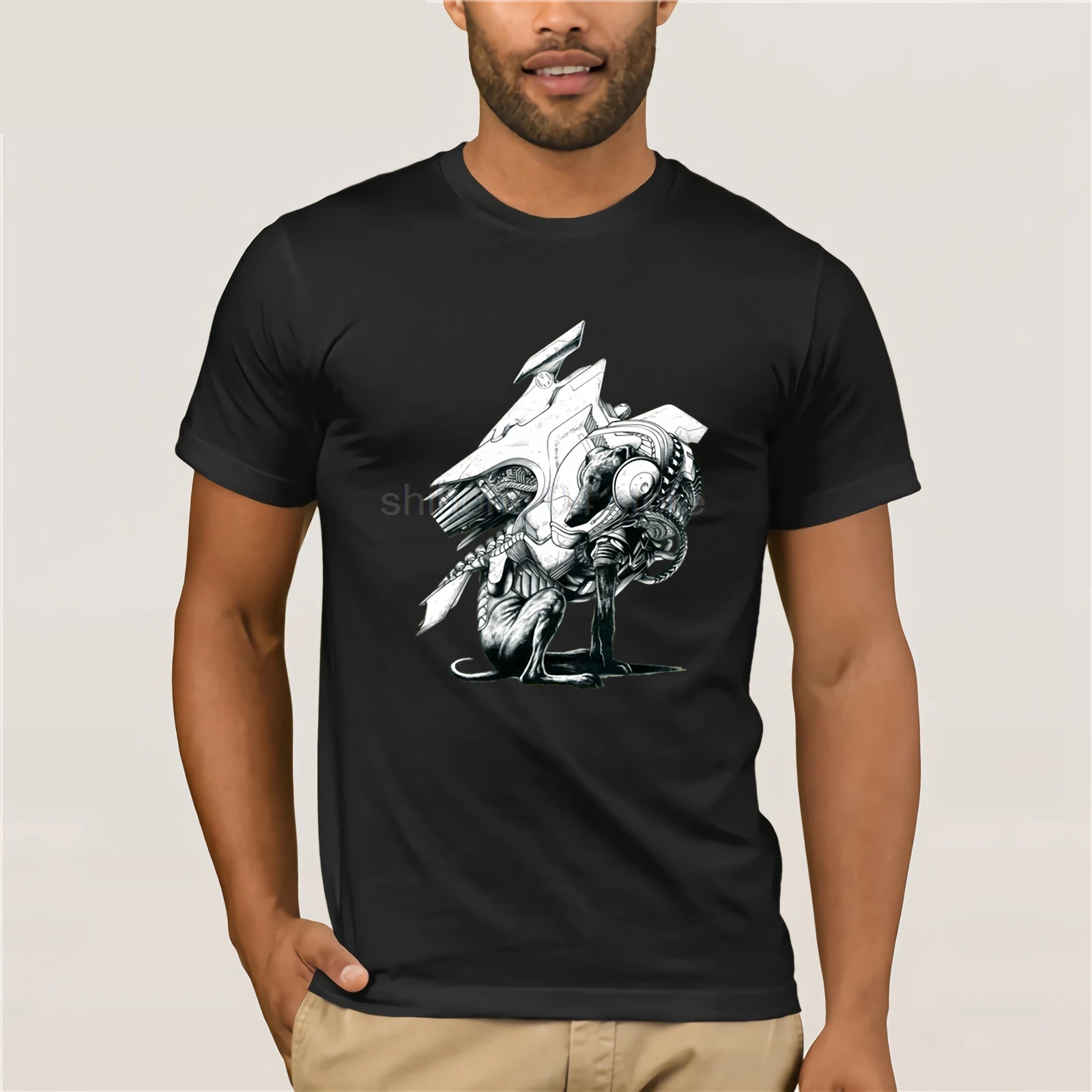 Креативный дизайн мужская футболка Jetpack собака фитнес Тройники Грейхаунд