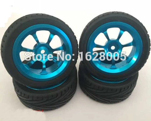 

4pcs Wltoys A949 A959 A969 A979 1/18 RC Car Spare Parts Conversion 1:10 General aluminium alloy Wheel hub