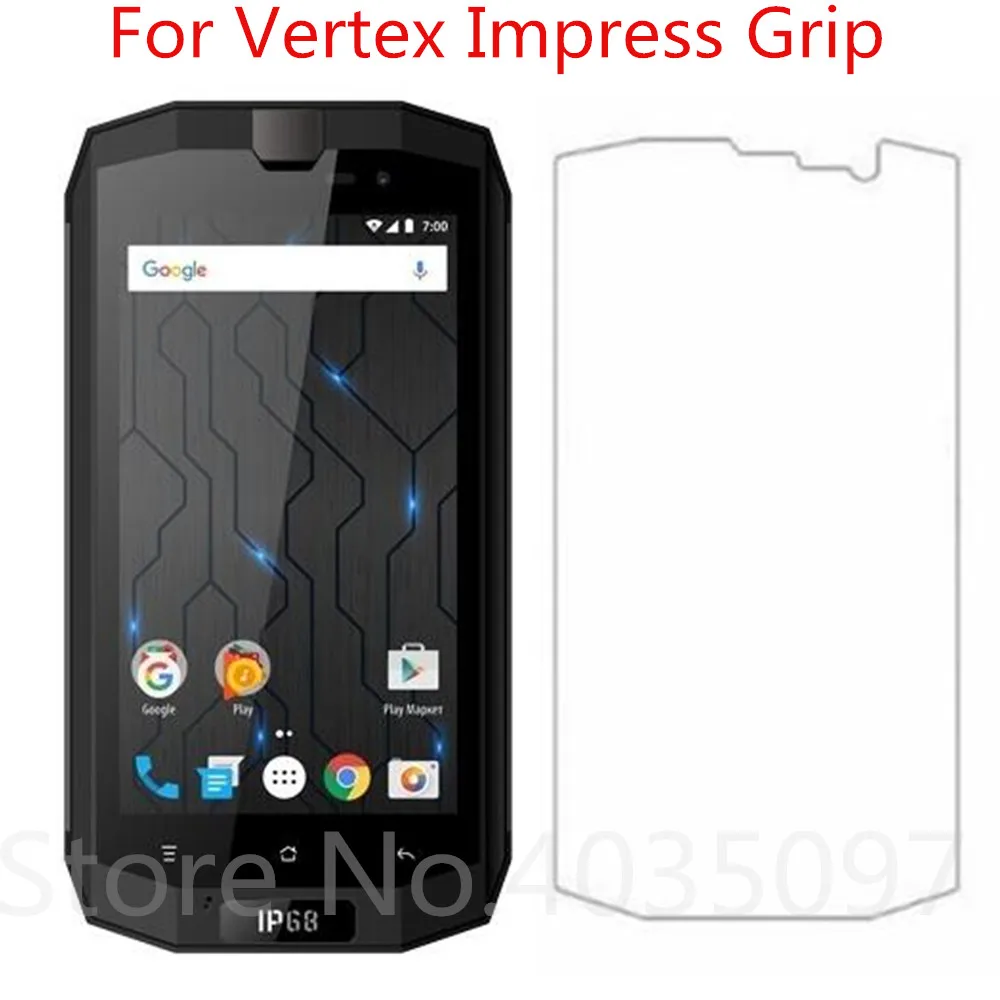 Закаленное стекло для Vertex Impress Grip защита экрана 9H 2.5D Защитное телефона