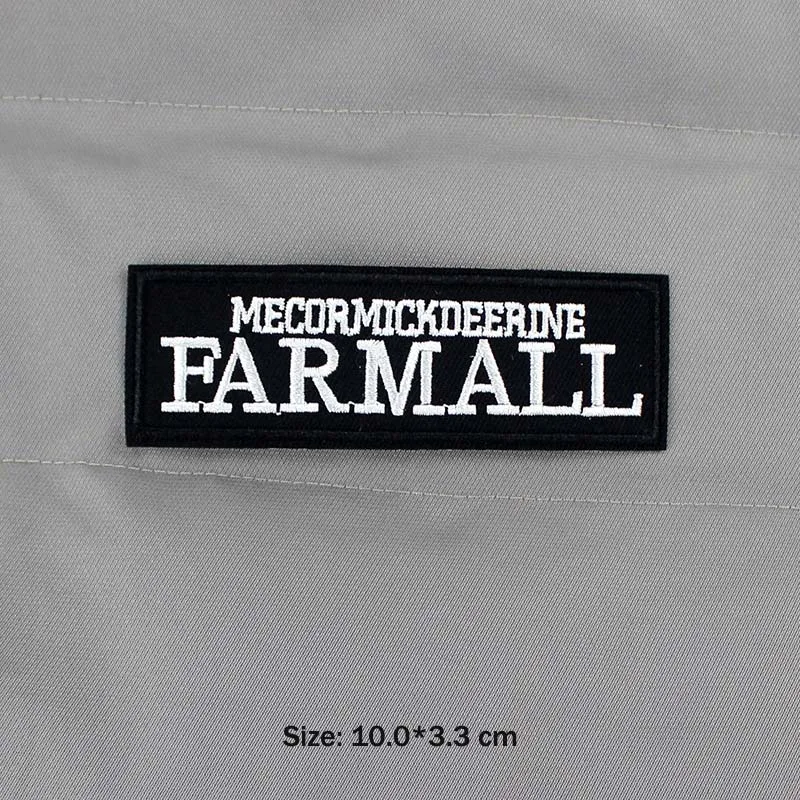 Нашивки для одежды в стиле панк Черный Рок нашивки с надписью модные вышитые