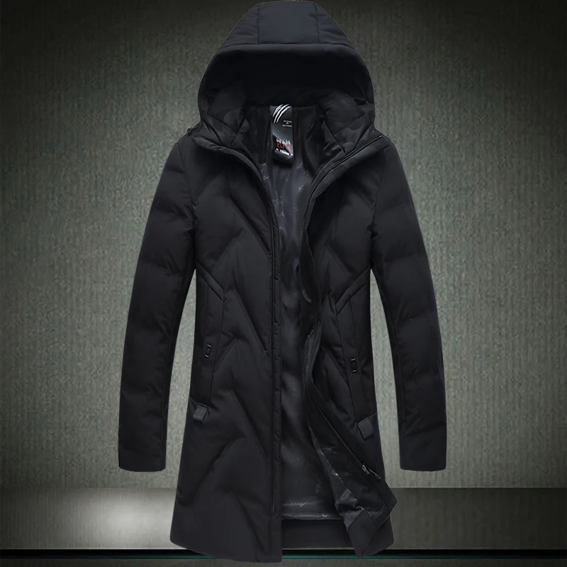 Очень хорошее качество 2019 Новинка зимы для мужчин Куртка с капюшоном девочек